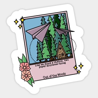 Out of the Woods Sticker